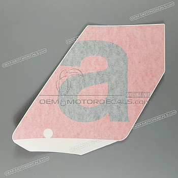 Zijpaneel sticker, rechterkant