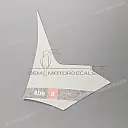 Zijpaneel sticker, linkerkant