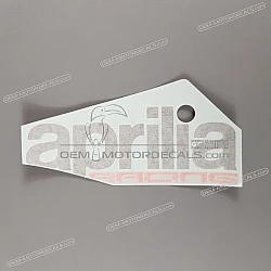Belly pan decal, left side