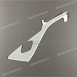 Naklejka na przednią owiewkę (czasza), prawa strona