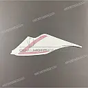 Tail cowl decal, left side