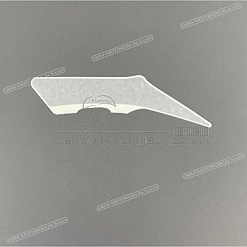 Front cowling decal, right side