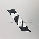 Frame cowling decal, left side