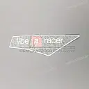 Side cowling decal, left side