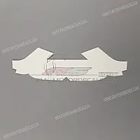 APRILIA Tail cowl decal 2H001563