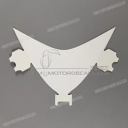 Front cowling decal