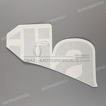 Naklejka na zbiornik, lewa strona