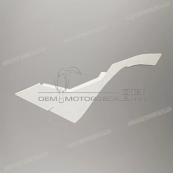Front cowling decal, right side