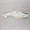 Tail cowl decal, left side
