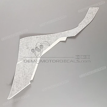 Kanzel / Oberteil Verkleidung Aufkleber, Linke Seite