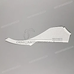 Front cowling decal, right side