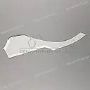 Front cowling decal, left side