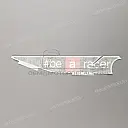 Tail cowl decal, right side