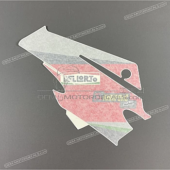 Kit adesivi carena inferiore, lato sinistro