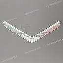 Front cowling decal