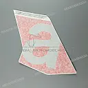 Side cowling decal, left side