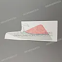 Front cowling decal, right side