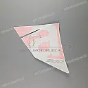 Side cowling decal, right side