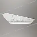 Side cowling decal, right side