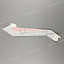 Tail cowl decal, right side