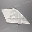 Side cowling decal, left side