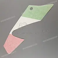 APRILIA Belly pan decal, left side 2H002207