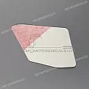 Belly pan decal, left side