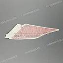 Tail cowl decal, left side