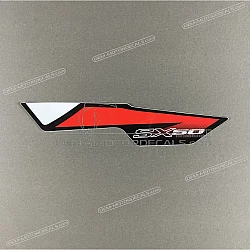 Pegatina para carenado frontal, lado derecho