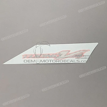 Kanzel / Oberteil Verkleidung Aufkleber, Rechte Seite