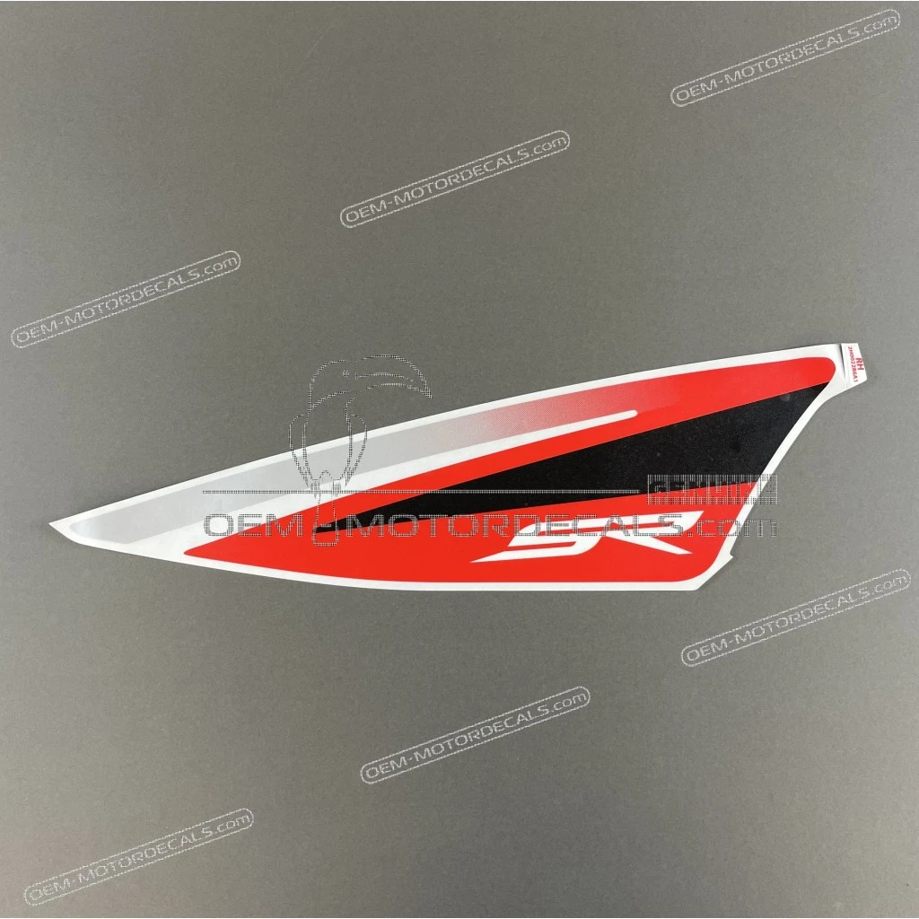 Autocollant arrière droit Aprilia SR Motard 50 Côté Droit OEM 2H002286000A1