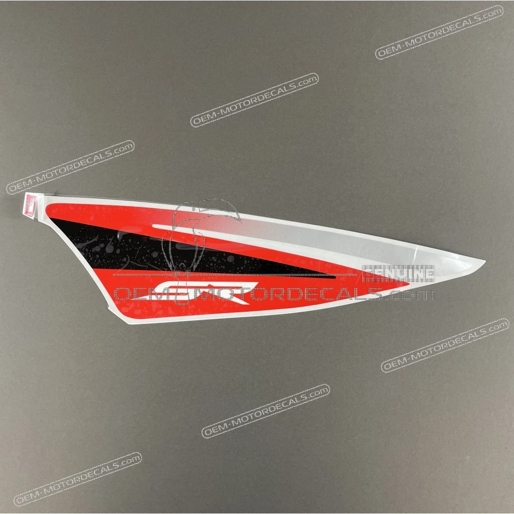 Autocollant de flanc de carénage Aprilia SR Motard 50 côté gauche arrière OEM 2H002287000A1