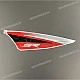 Autocollant de flanc de carénage Aprilia SR Motard 50 côté gauche arrière OEM 2H002287000A1