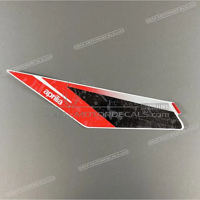 Aprilia SR Motard Naklejka na górną owiewkę, lewa strona, lewa strona OEM 2H002293000A1