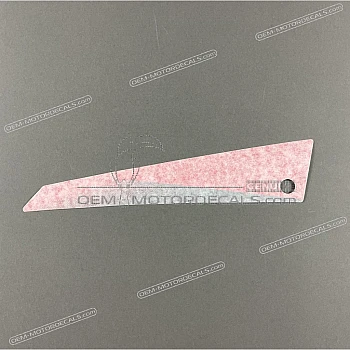 Front cowling decal, left side