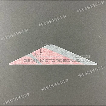 Front cowling decal, left side