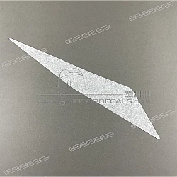 Kontpaneel sticker, rechterkant