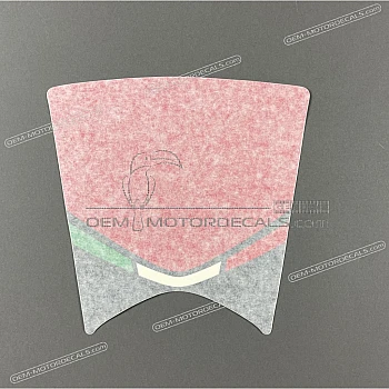 Front cowling decal