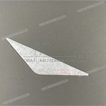 Front cowling decal, right side