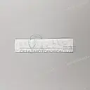 Autocollant de carénage supérieur avant
