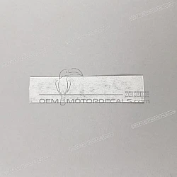 Front cowling decal