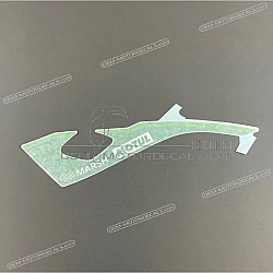 Bovenkuip sticker, rechterkant