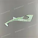 Front cowling decal, left side