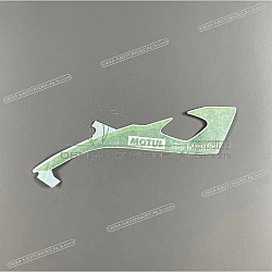 Bovenkuip sticker, linkerkant