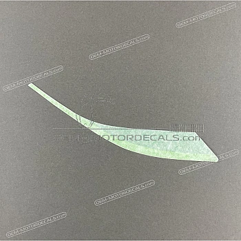 Front cowling decal, right side
