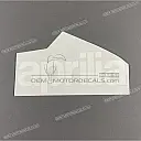 Side cowling decal, left side