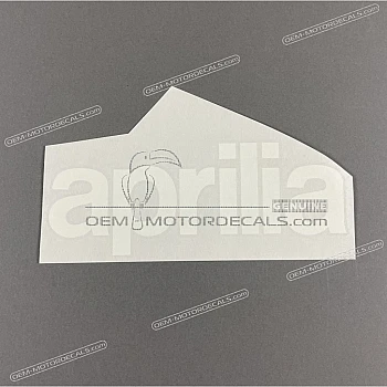 Side cowling decal, left side