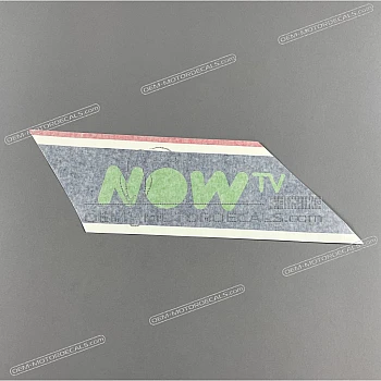 Side cowling decal, left side