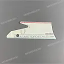 Side cowling decal, left side