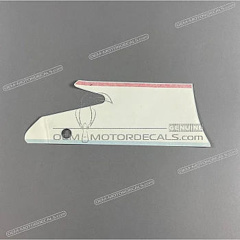 Side cowling decal, left side